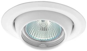 KANLUX Podhľadové bodové osvetlenie OREON, 1xGx5,3, 50W, 10cm, okrúhle, biele