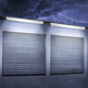 LED technické žiarivkové svietidlo T8 2xG13/20W/230V 6500K 120 cm IP65 biele