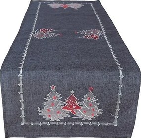 Obrus Vianočné stromčeky 40 × 85 cm
