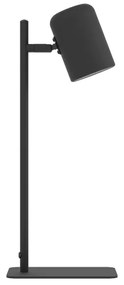 Eglo 98855 - LED Stolná lampa CEPPINO 1xGU10/4,5W/230V čierna