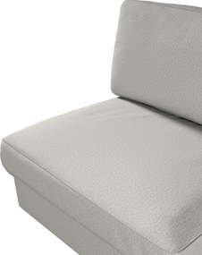 Poťah na neskladacie kreslo Kivik farba produktu sivá látka zapletaná