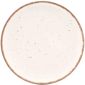 Altom Porcelánový plytký tanier Reactive Ivory, 26,5 cm