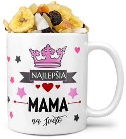 Hrnček Najlepšia mama na svete (Náplň hrnčeka: Tropická zmes)