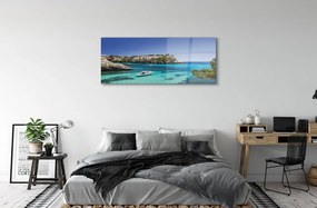 Obraz na akrylátovom skle Španielsko cliffs morské pobrežie 120x60 cm