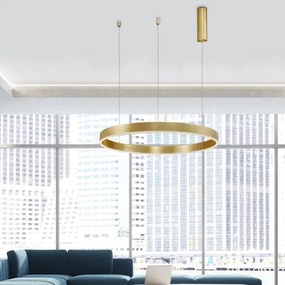 LED luster Motif 80 zlaté stmievateľné