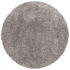 Koberec Fluffy Super Soft béžový kruh