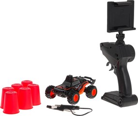 Ramiz Diaľkovo ovládané terénne auto SHINE s Wi-Fi kamerou pre deti 6+ 2,4 GHz diaľkové ovládanie + chytač telefónu + 6 pohárov + svetlá