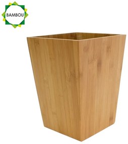 Bambusový odpadkový kôš v prírodnej farbe 3 l – MSV