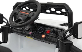 Ramiz Detské elektrické auto OFF ROAD Speed Biele