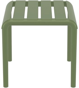 PARIS PRÍRUČNÝ ZÁHRADNÝ STOLÍK olive green