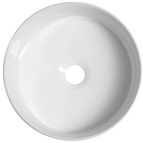 Sapho Sapho, NIMIS keramické umývadlo na dosku priemer 30cm, biela, AR489