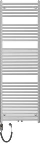 Mexen Hades, elektrické vykurovacie teleso 1800 x 600 mm, 900 W, chrómová, W104-1800-600-2900-01
