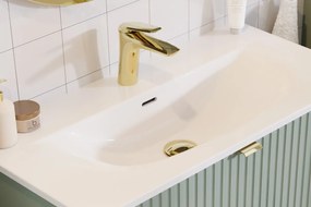 Závěsná skříňka Nova Sky se zápustným umyvadlem Nova 80 cm dub coast evoke