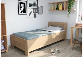 ROVDER Buková posteľ ELA s úložným priestorom