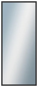 DANTIK - Zrkadlo v rámu, rozmer s rámom 60x140 cm z lišty Hliník čierna (7005021)