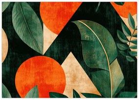 Obraz - Geometrické prírodné motívy II. (70x50 cm)
