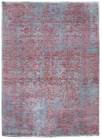 Diamond Carpets koberce Ručne viazaný kusový koberec Diamond DC-JK 1 silver / pink - 245x305 cm