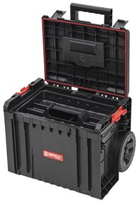 Kufrík na náradie Qbrick System PRO Cart 2.0 s teleskopickou rukoväťou