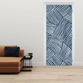 Fototapeta na dvere - 3D línia (95x205cm)