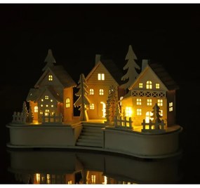 Retlux - LED Vianočná dekorácia LED/2xAA dedinka