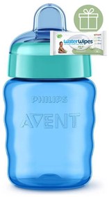 Philips AVENT Hrnček pre prvé dúšky Klasik 260 ml chlapec+WW Soapberry 60ks
