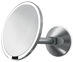 Nástenné/kozmetické zrkadlo s osvetlením/zväčšovacie (5x) ø 20 cm Sensor – simplehuman