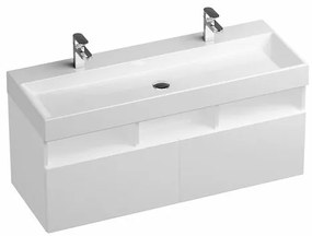 Ravak Natural kúpeľňová skrinka pod umývadlo 120x45 cm biela x000001053 SD1200NATURALBI