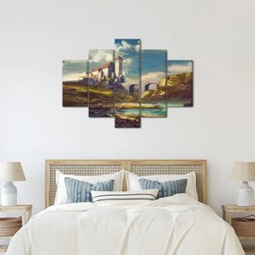Obraz - Stredoveký hrad (150x105 cm)