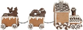 Christmas Decoration Christmas Tree 33x10x15 Cm Brown Plastic - 33*10*15 cm
