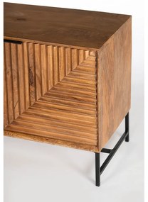 TV stolík z mangového dreva v prírodnej farbe 160x58x40 cm Nereida – MOME