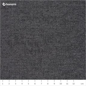 Tmavosivá rozkladacia rohová pohovka Miuform Scandic Lagom, ľavý roh