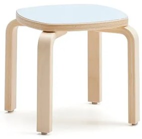 Detská stolička VIDE, laminát - modrá, výška 310 mm