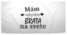 Sablio Uterák Ja mám najlepšieho brata na svete - 50x100 cm