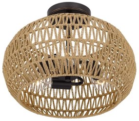 Quoizel QZ-CASABLANCA-3SF-PBZ - Stropné svietidlo CASABLANCA 3xE27/60W/230V