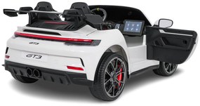 Detské elektrické autíčko Porsche 911 GT3 STRONG MP4 biele
