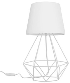 Stolová lampa MILANO, 1x textilné tienidlo (výber zo 4 farieb), (výber z 3 farieb konštrukcie), D