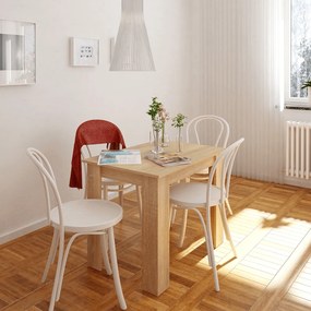 Kondela Jedálenský stôl, dub sonoma, 86x60 cm, TARINIO