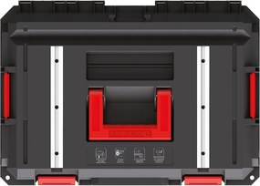 Kistenberg Kufrík na náradie X BLOCK TECH čierny 546x380x407