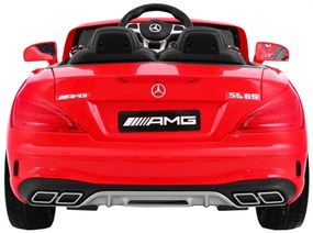 LEAN TOYS ELEKTRICKÉ AUTÍČKO MERCEDES AMG SL65 - NELAKOVANÉ - ČERVENÉ MOTOR 2x35W - BATÉRIA 12V/7Ah - 2023