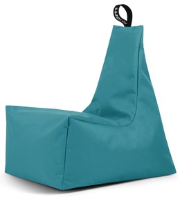 Tyrkysový detský sedací vak Icy M – So Soft?