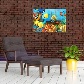 Obraz - Farebný koralový útes (70x50 cm)