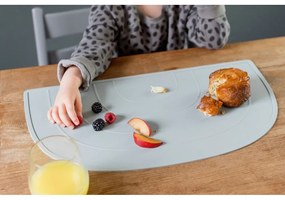 Modré silikónové prestieranie Kindsgut Rainbow, 47 x 26 cm