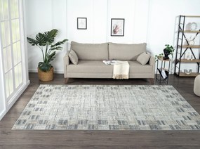 My Flair, Kusový koberec My Mood creme, 80x150, šedá, chodba / predsieň