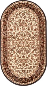 Koberec Agnella Standard Hermiona krémový ovál