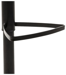 Antracitová barová stolička s nastaviteľnou výškou (výška sedadla 78,5 cm) Avanja – Actona