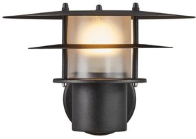 Nordlux - Vonkajšie nástenné svietidlo BASTIA 1xE14/12W/230V IP54 čierna