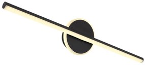 Globo 41924S - LED Kúpeľňové osvetlenie zrkadla PEPE LED/10W/230V IP44 čierna