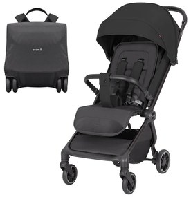 Detský kočík CARRELLO Atom S CRL-5526 Storm Black