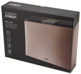 Dosky v súprave 4 ks so stojanom 7x35.5 cm Folio – Joseph Joseph