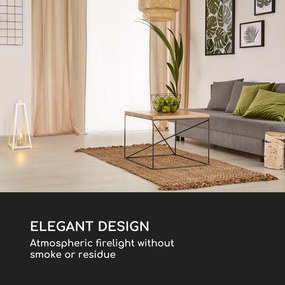 Blumfeldt Fiamme Triangolo, etanolové lampáše, súprava 2 kusov, horák z nehrdzavejúcej ocele, 0,3 litra, doba horenia 4 hodiny